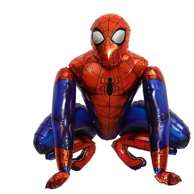 3D Spiderman - formet  folie ballong 55x63cm