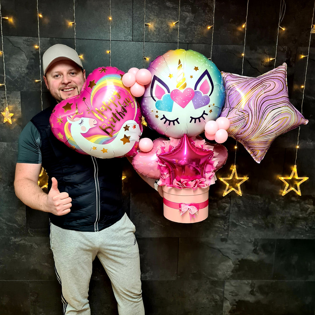 Unicorn ballongboks