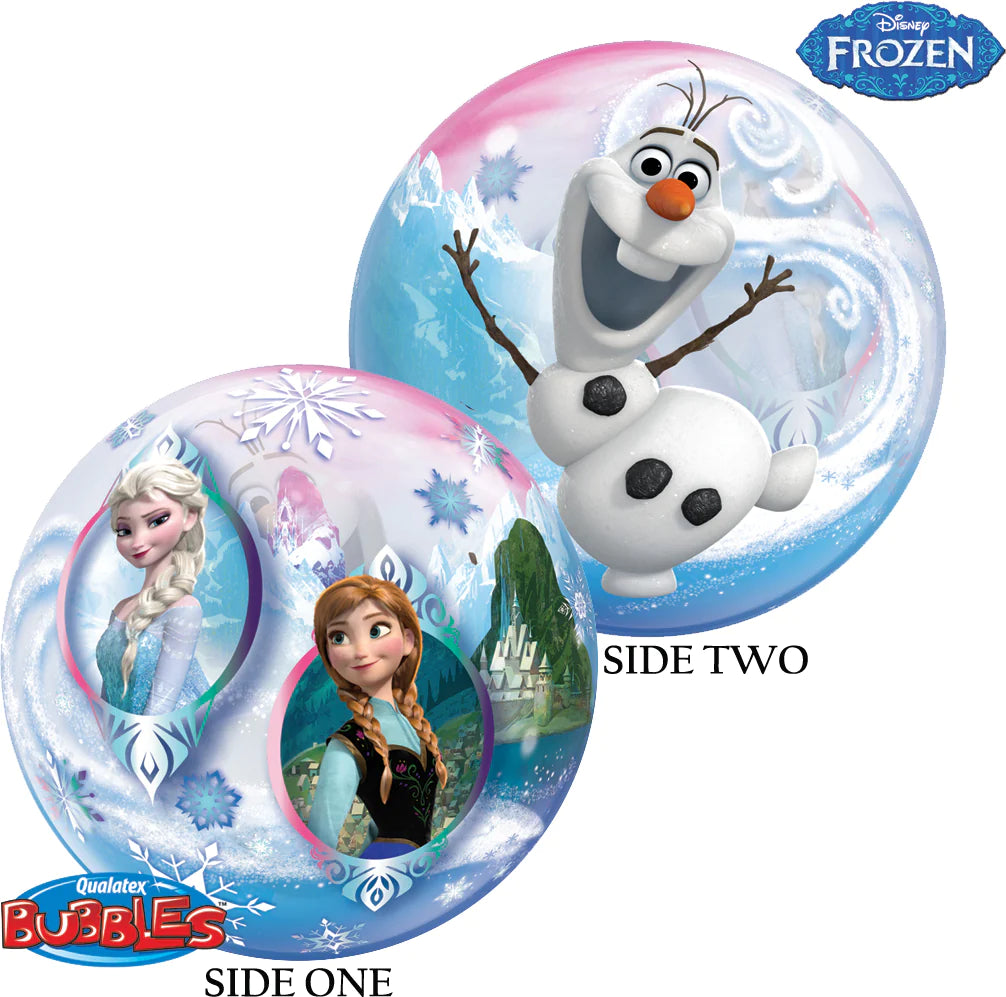 Frozen bubble ballong 22"/56cm