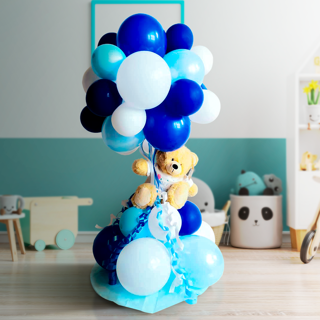 Ballongdekor babyshower