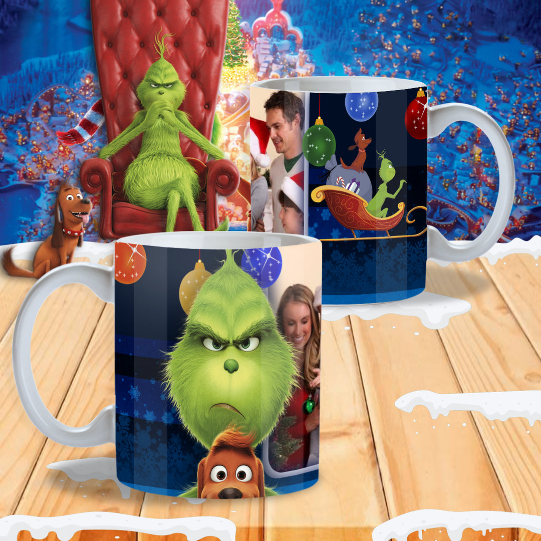 Sur Grinch med bilde