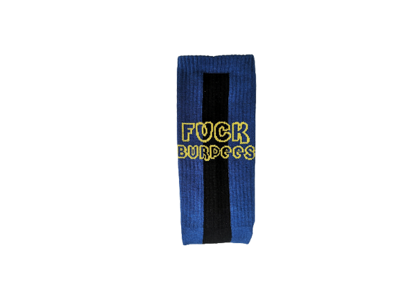 FUCK-BURPEES Sportsokker – Komfortable Treningssokker til Crossfit & Gym