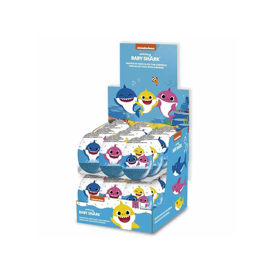 Babyshark Sjokolade Surprise Egg 20g – For Barn!