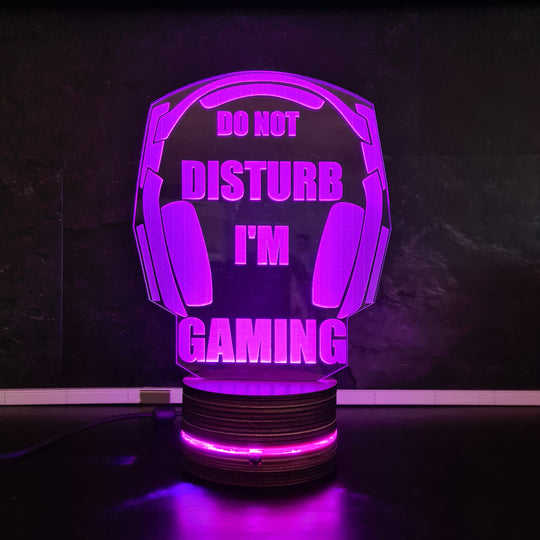 3D Led Lys Gamer