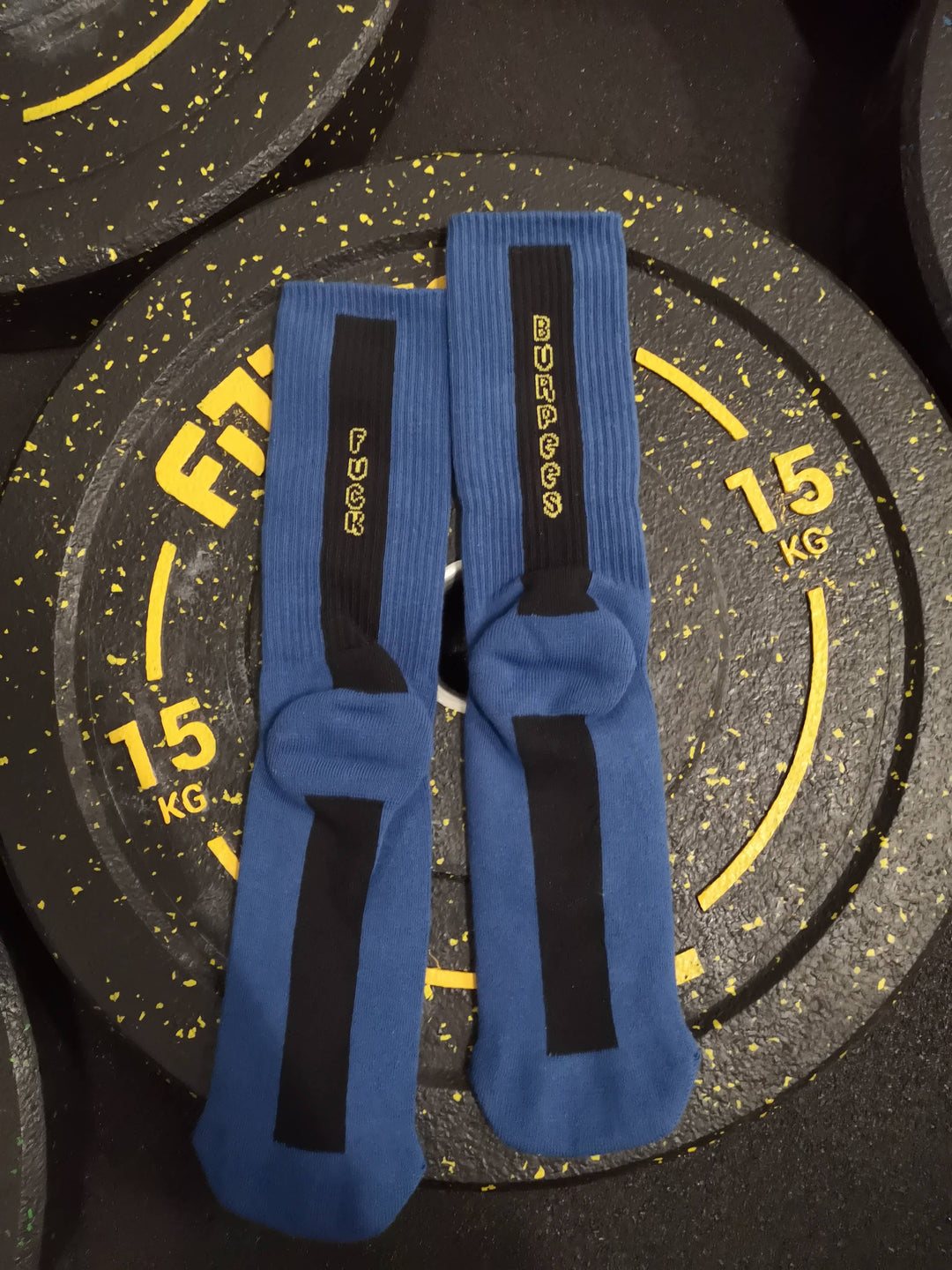 FUCK-BURPEES Sportsokker – Komfortable Treningssokker til Crossfit & Gym