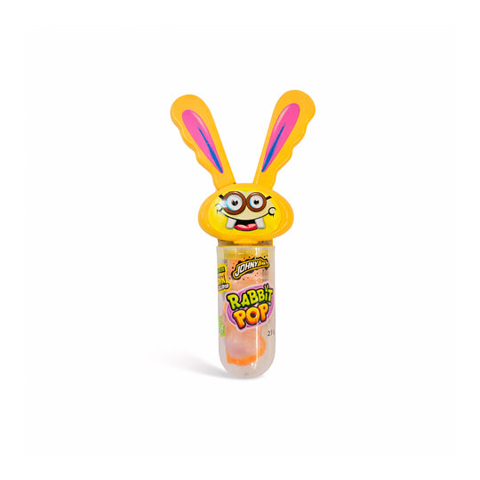 Rabbit Pop lollipop formet som en søt kaninleke fylt med godteri