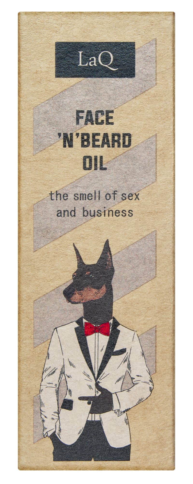 LaQ Face & Beard Oil Doberman – Skjeggolje for Før og Etter Barbering